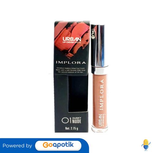 Implora Urban Lip Cream Matte 01 Dusky Nude