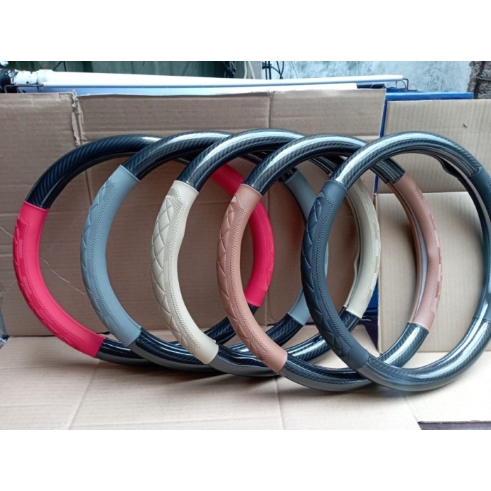 SARUNG STIR KULIT JSD UKURAN M CARBON YARIS LAMA terpercaya