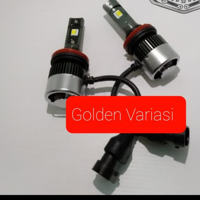 Lampu Mobil / Lampu Led macrone 3 Warna MC6 H11 / H8 terpercaya