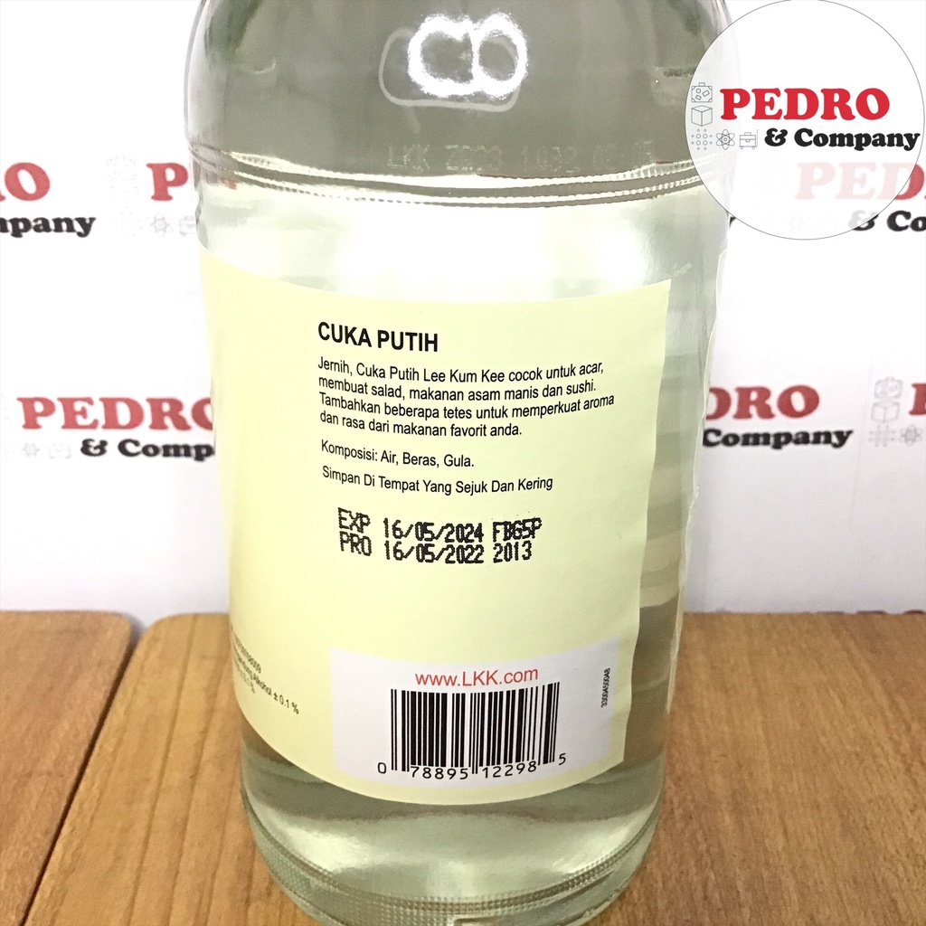 

Lee Kum Kee - White Vinegar/ Cuka Putih 473 Ml Lkk