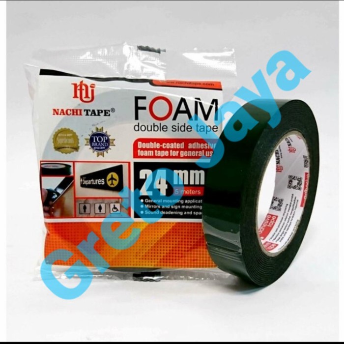 

Nachi - Dobel Tape Hijau Foam Double Doubel Tip Busa Selotip Ijo Naci