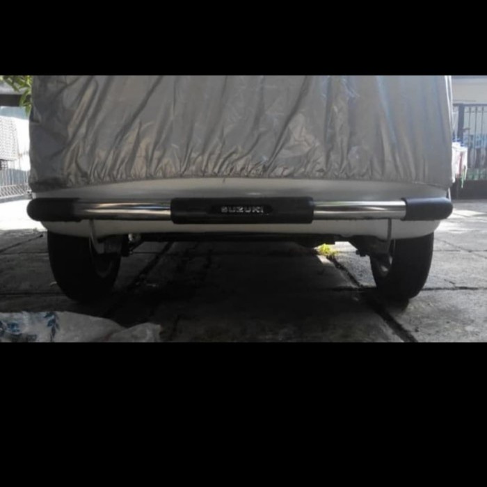 pengaman/bumper belakang mobil suzuki apv/arena