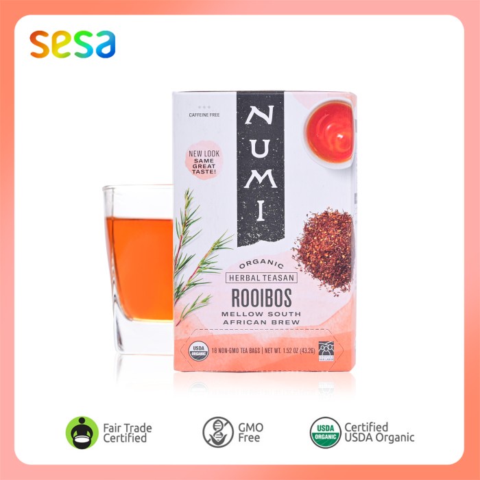 

Numi - Organic Rooibos Tea - 43.2g