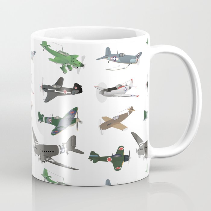 Beberapa Mug Kopi Pesawat WW2
