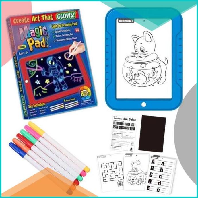 

Papan Tulis Gambar Anak Magic Drawing Board 3D - MA25 20JVLZ3 tools