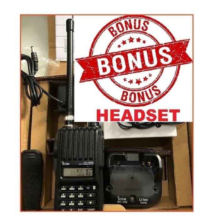 RADIO HT ICOM V 80 ICV80 IC-V80 LITHIUM VHF HANDY TALKY V80E V80 NEW