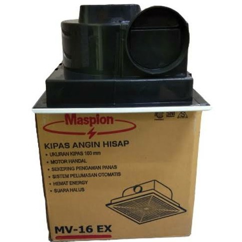 NX0778 Heksos Fan Plafon 8 inch Maspion MV16EX