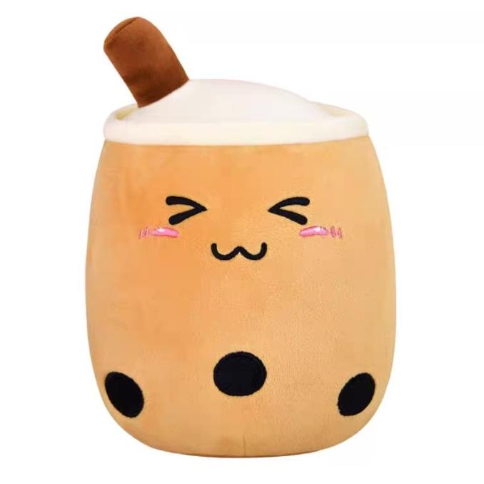 

New Boba Bubble Tea Plush Boneka Bubble Tea Milk Tea Bobba Berkualitas