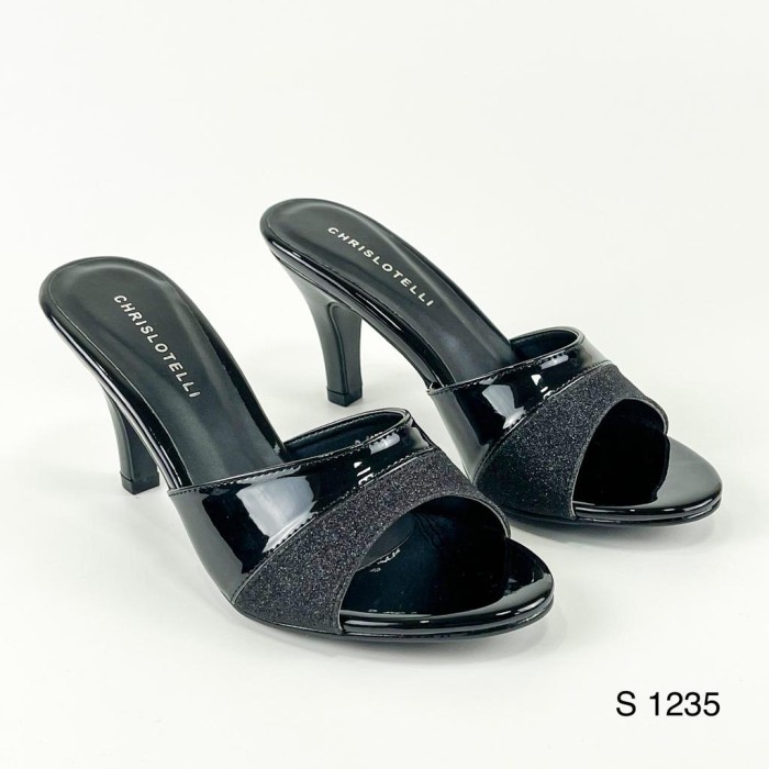 Sandal Selop Wanita Chrislotelli Shoes Heels S 1235