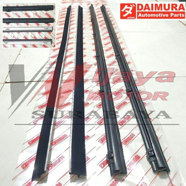 Pelipit Kaca Mobil 1 set isi 4 biji Ferosa & Taft GT & F 70. Weather Strip Water Strip