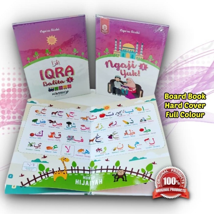 

PR0M0 BUKU BACA IQRO BALITA JILID 1 by KINSKY
