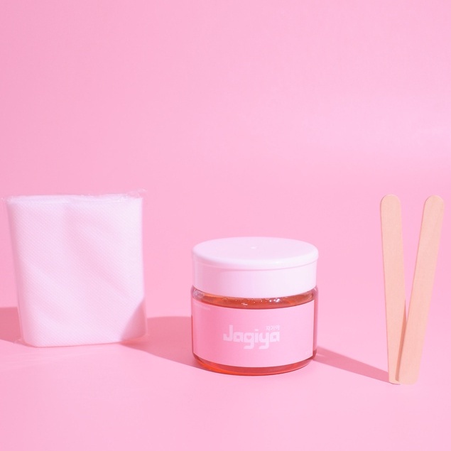 Jagiya Waxing Kit Jagiya Sakura Cherry Blossom Waxing Kit Jagiya Wax Jagiya Sugar Wax Jagiya 175Gr