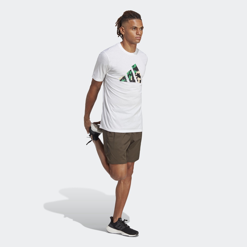 adidas TRAINING T-Shirt Training Logo Seasonal Train Essentials Pria IB8259