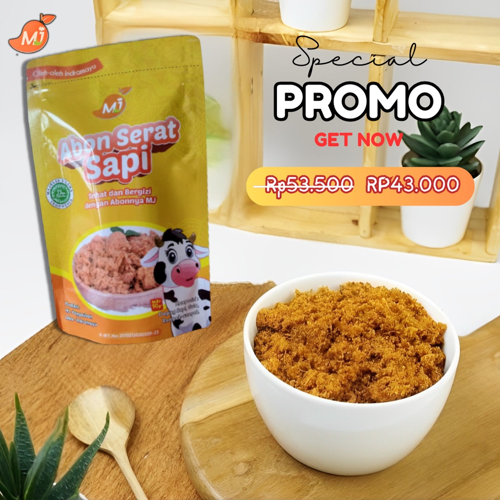 

Abon Serat Sapi 90gr, HALAL & PIRT, Sehat Bergizi | Bisa COD Free Ongkir | DISKON Up To 25% Off