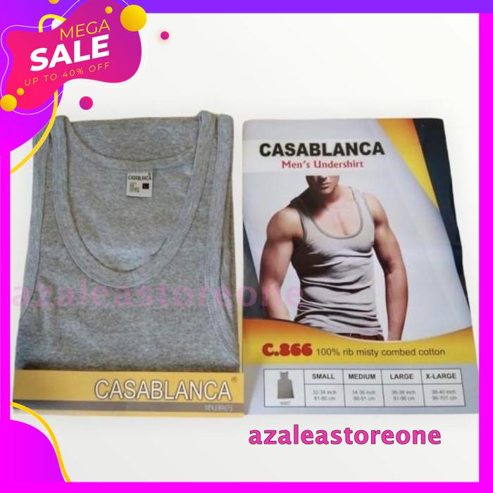 KAOS SINGLET CASABLANCA RNECK C  MISTY TERJAMIN BEST
