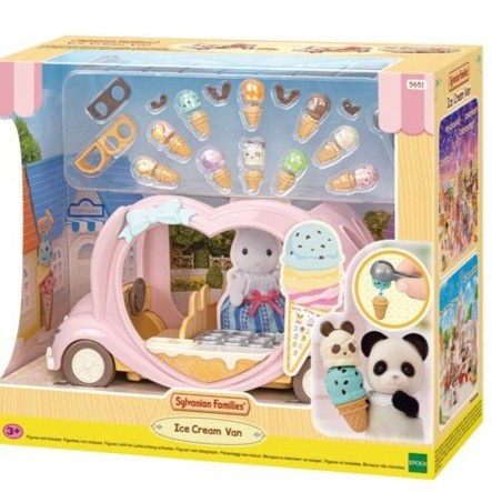 Mainan Koleksi Sylvanian Families Ice Cream Van Ready