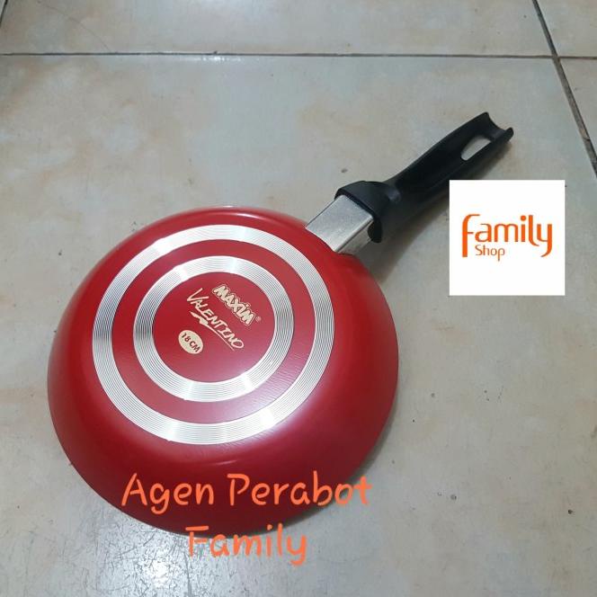 Frypan Teflon 18Cm Maxim Anti Lengket Valentino