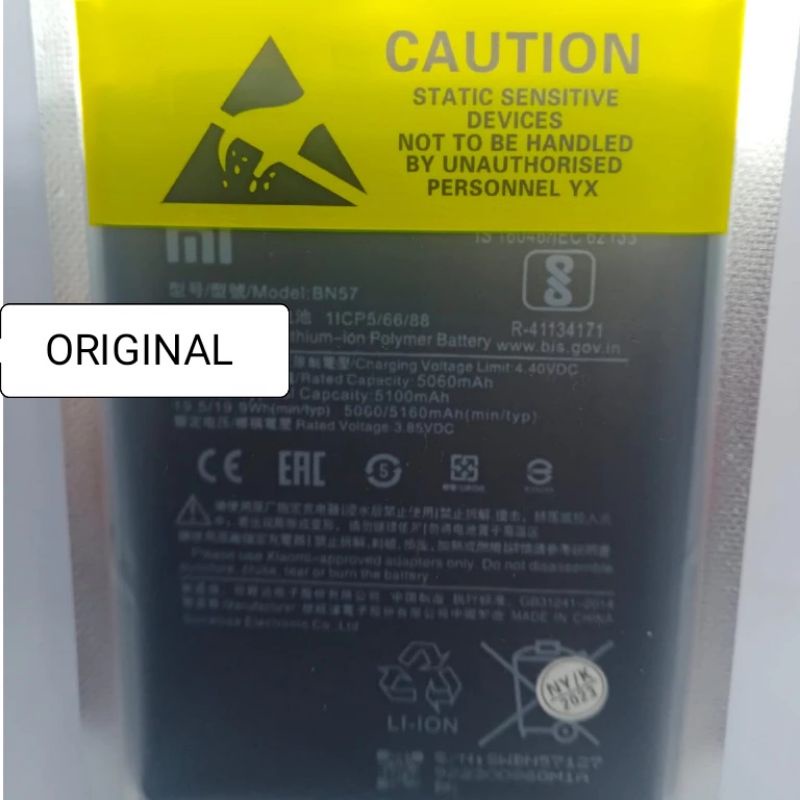 Baterai Poco X3 NFC Poco X3 PRO BN 57