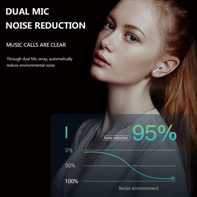 Goojodoq Pro 4 Earphone Wireless Headset Bluetooth 5.0 Earphone Bt