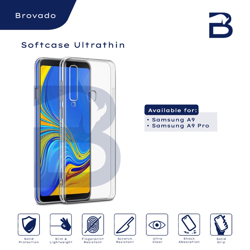 Casing Samsung A9 / A9 Pro / C9 Pro Softcase Ultrathin Silikon Jelly Bening