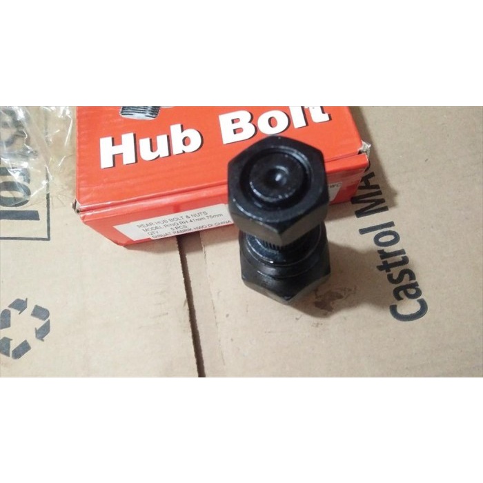 Baut Roda Hub Bolt Truk Dutro Dyna HT Rino 14B Belakang Kanan HWC terbaik