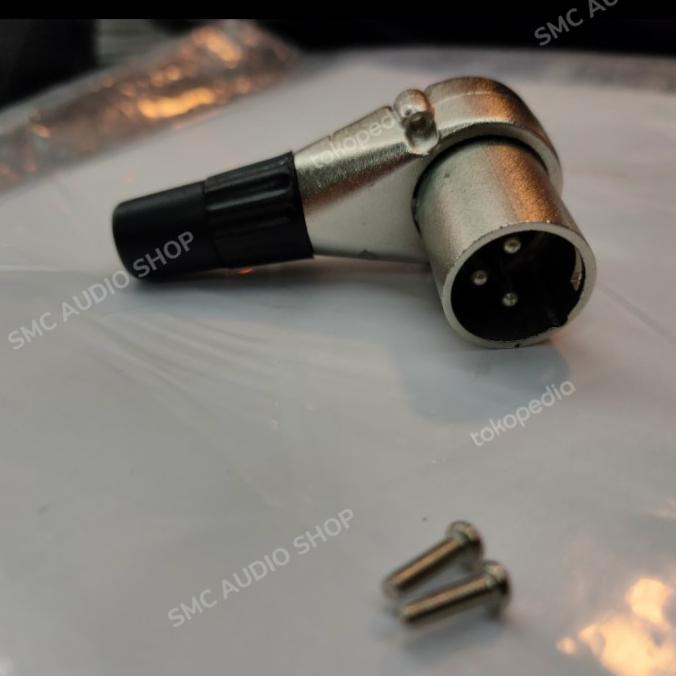 Jack Xlr Canon 3 Pin L Male