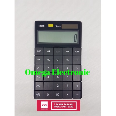 

Deli E1589 Calculator Desktop Kalkulator Stylish Office 1589 Kantor Warna Warni