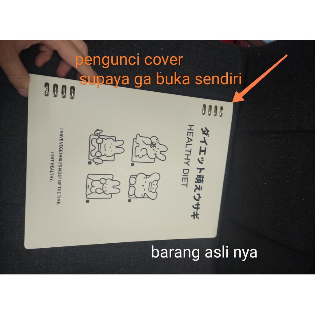 

Map Binder Looseleaf B5 Ring 8 B 1018 Karikatur Animal