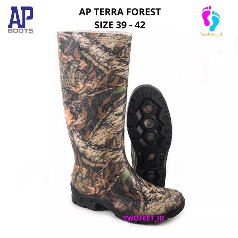 SEPATU BOOTS TACTICAL BERBURU AP TERRA FOREST - SEPATU BOOTS KARET TERBARU - AP BOOTS TERRA FOREST