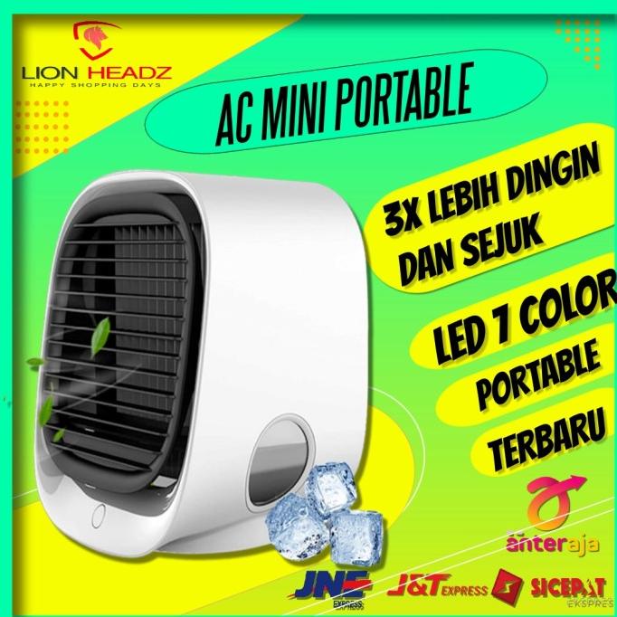 PROMO Ac Mini Portable V2 - Kipas AC Portable - Air Cooler Fan AC Portable KODE AZ