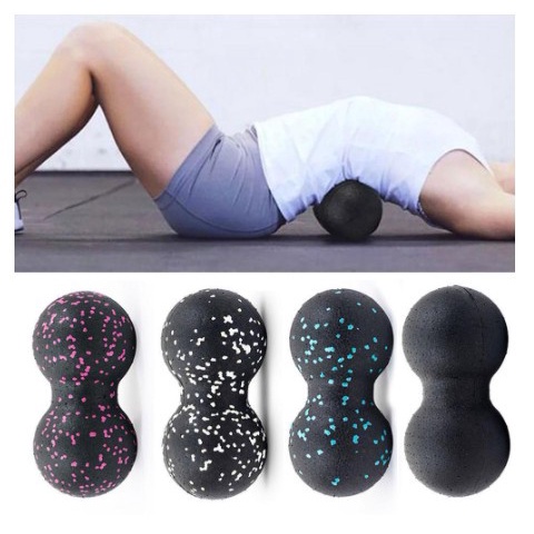 Barokah gamis Double Ball Massage Therapy Ball Relaxing Peanut Roller bola yoga