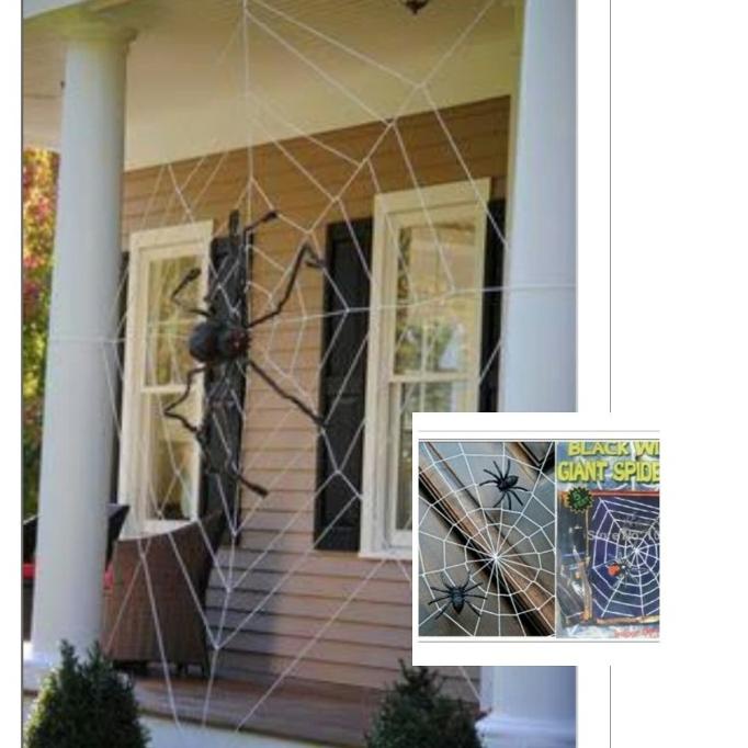 

Ettacollection Dekorasi Halloween Spider Web Limited Edition