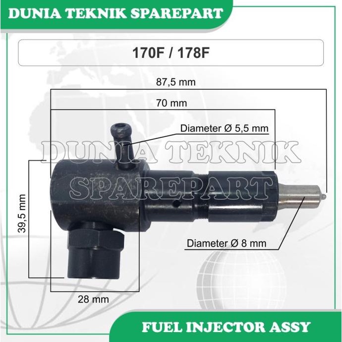 `````````] 170F / 178F FUEL INJECTOR ASSY  DIESEL ENGINE