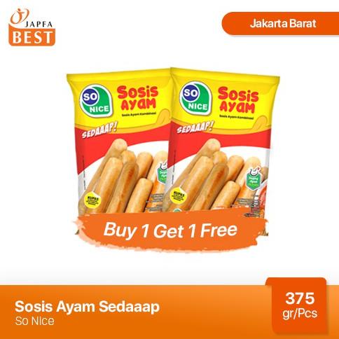 

| sosis ayam sedaaap so nice 375 gr - bundling hemat isi 2 pcs