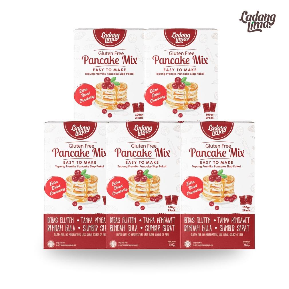 

| 5 pcs - pancake mix tepung pancake gluten free ladang lima