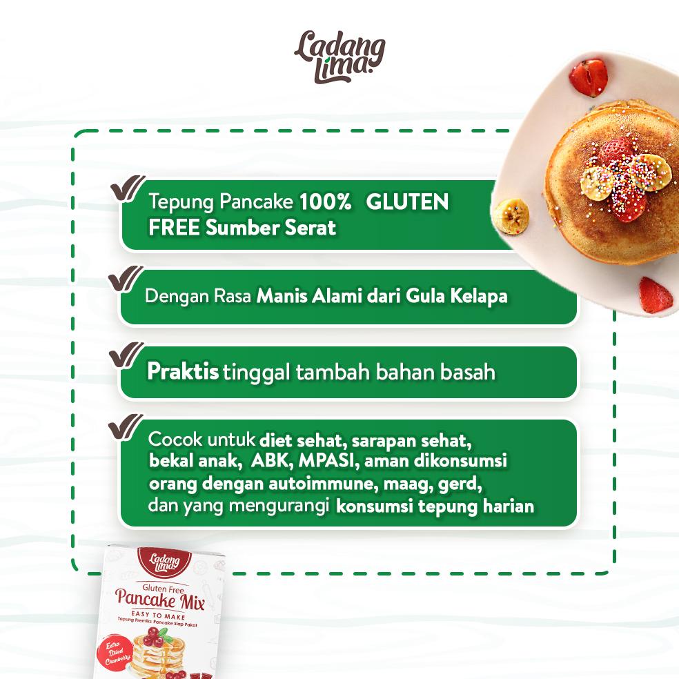 

| 1 karton - pancake mix tepung pancake gluten free ladang lima