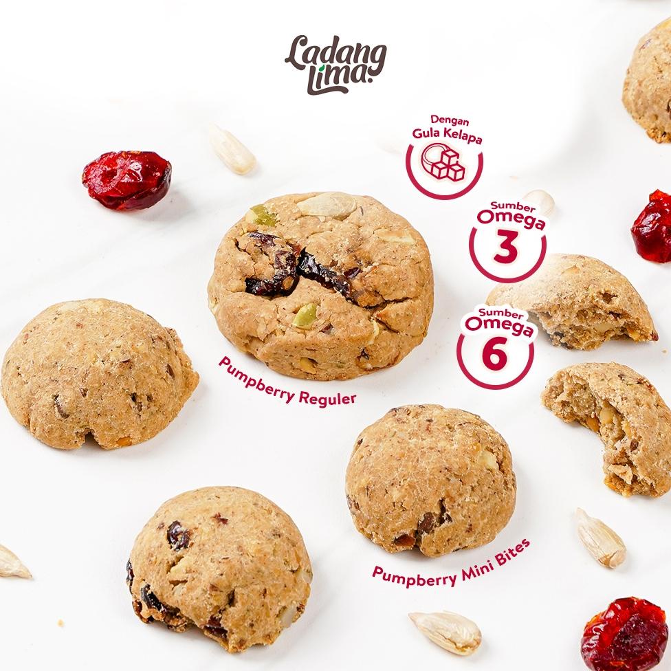 

| pumpberry 500gr - cookies gluten free ladang lima