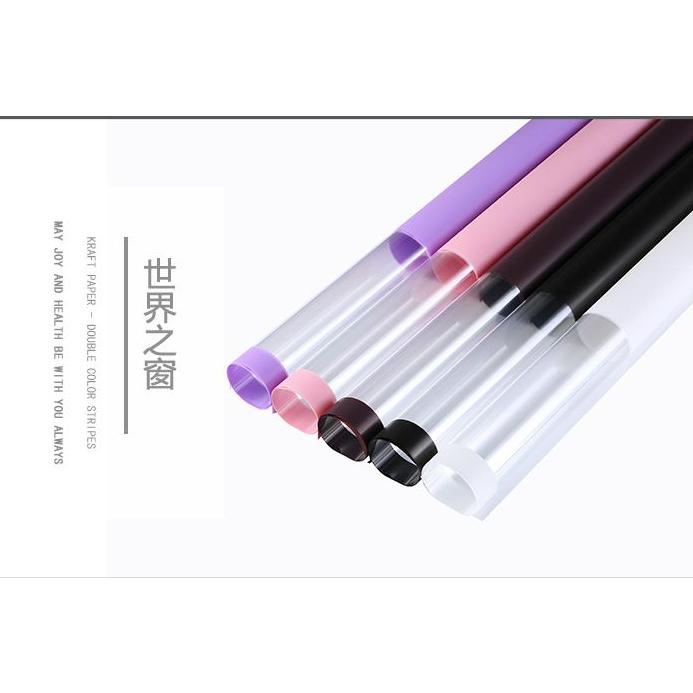 

5 PCS KERTAS BUCKET TRANSPARANT PANJANG 15 CM BAHAN BUCKET BUNGA DAN CRAFT BAHAN FLORIST