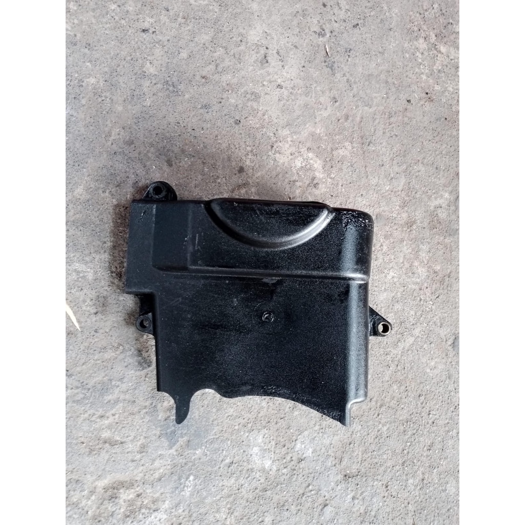 cover tutup pelindung blok mesin kiri yamaha nuvo z mio sporty mio smile  mio soul fino karbu origin