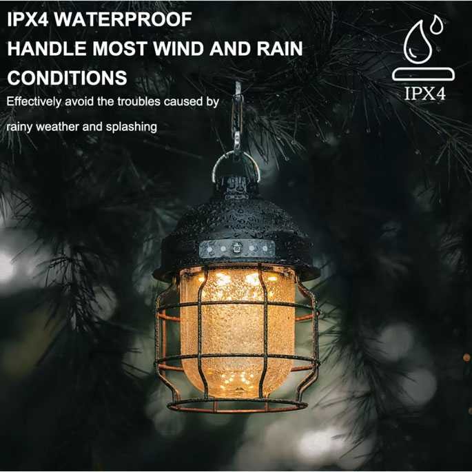 LAMPU CAMPING GANTUNG CAS LENTERA WATERPROOF / LAMPU EMERGENCY LED