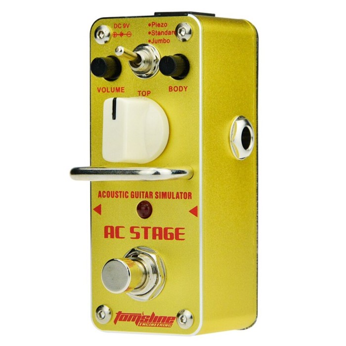 Efek Gitar Aroma TomsLine AC Stage AAS-3 Acoustic Guitar Simulator