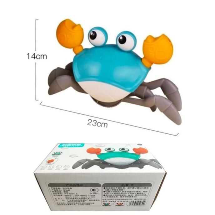 mainan kepiting jalan walking crab mainan mandi anak kepiting