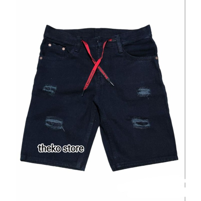 celana pendek jeans terbaru 2024 keren celana pendek cowok dewasa celana pendek distro celana pendek