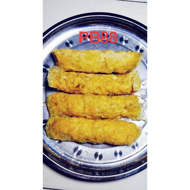 

HIGH QUALITY HE KENG / HA KONG / LUMPIA UDANG / BEKU / FROZEN / 3PCS SINTARAHMA5