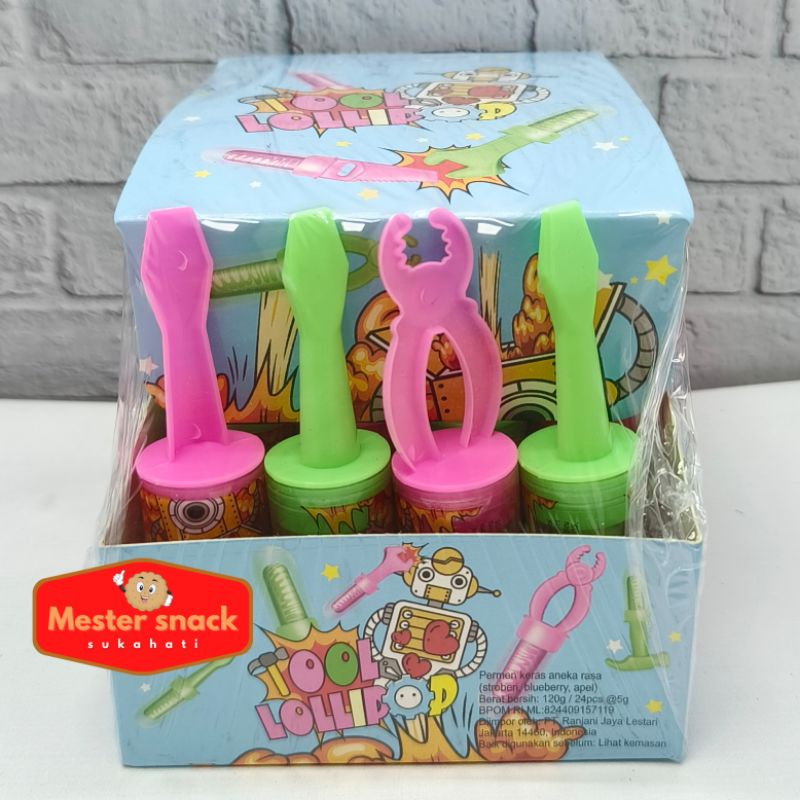 

Permen Ranjani Tool Lollipop (1 Pa Isi 24 Pcs)