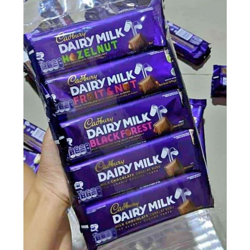 

Paket Coklat Cadbury 62Gr Isi 10