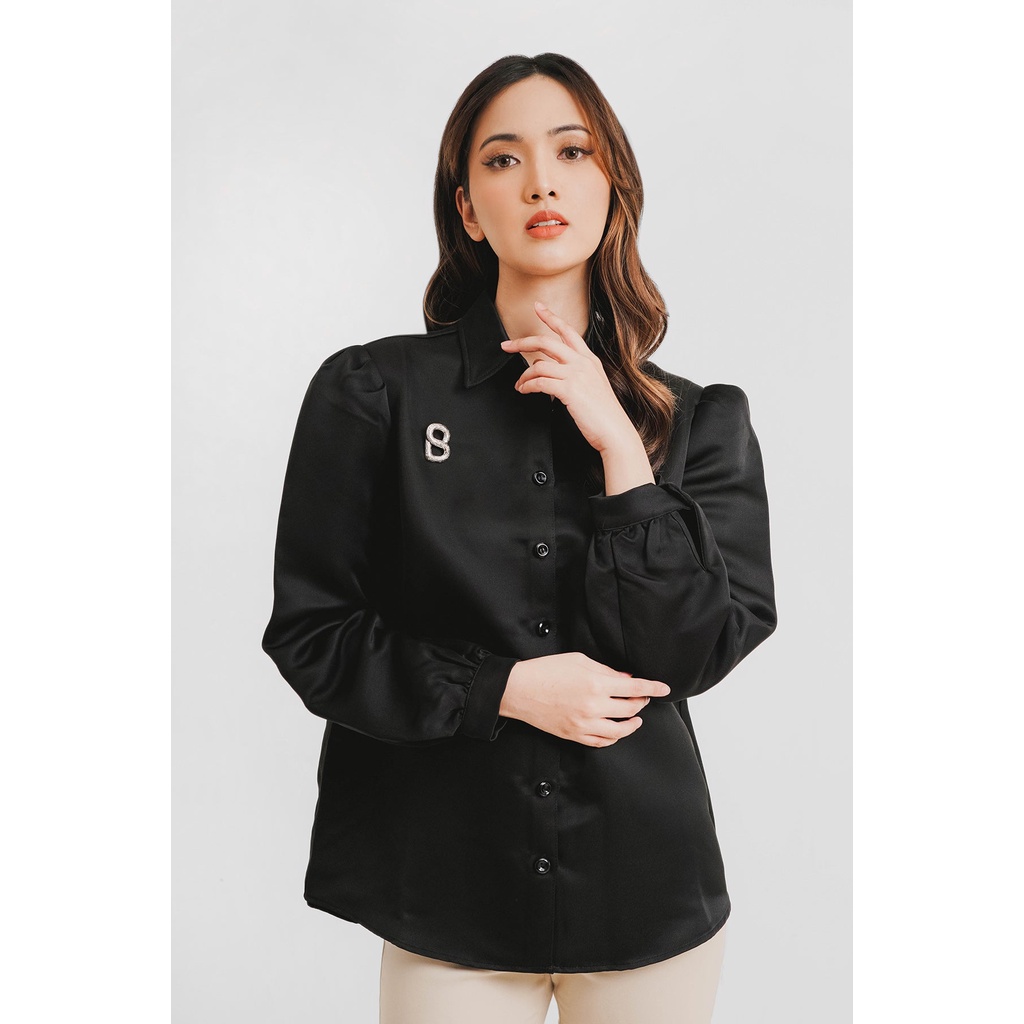 Benang Jarum - Emily Shirt - Black