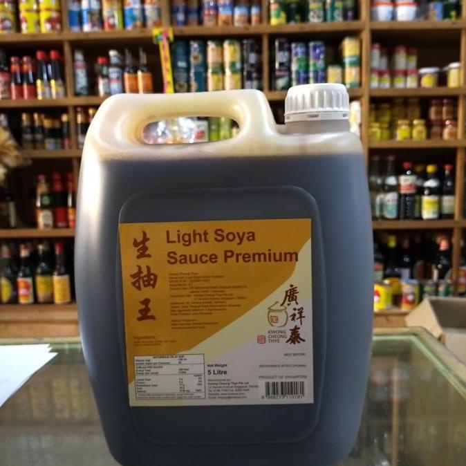 

KCT Kwong Cheong Thye Light Soya Sauce Premium/ Kecap Asin 5liter