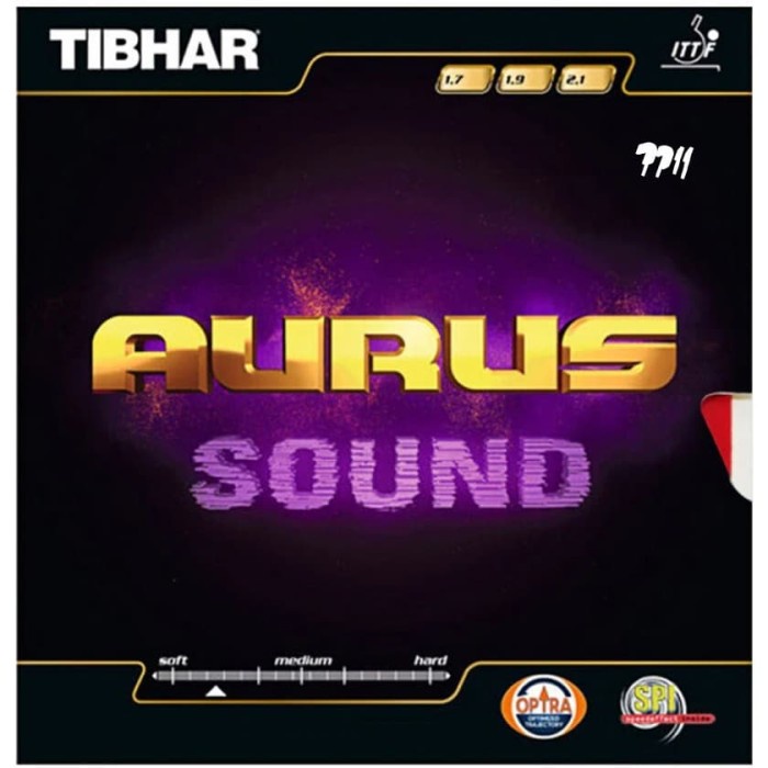 TIBHAR AURUS SOUND - RUBBER KARET TENIS MEJA PINGPONG ORIGINAL