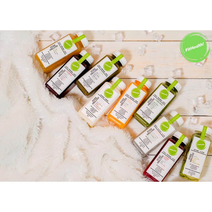 

Paket Detox 1 Hari (6 Botol) - Cold Pressed - Jus Detoks - Jus Sehat - Detox